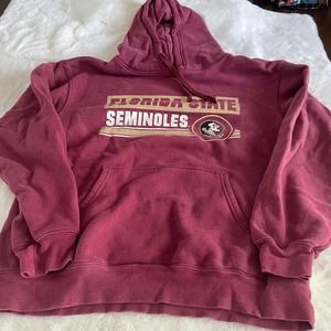 proedge red florida state seminoles FSU noles hoodie size medium